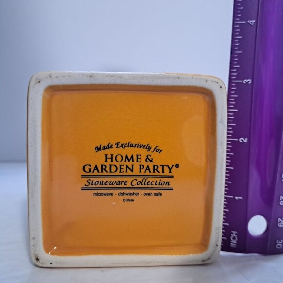 5 pc Celebrating Home Tuscan Home Creamer Sugar Lid Ceramic Set Metal Stand - Picture 3 of 11